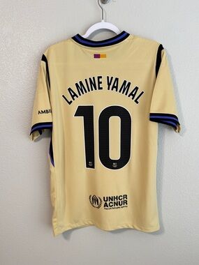 Barcelona 2025/2026 Lamine Yamal away special edition Kobe jersey